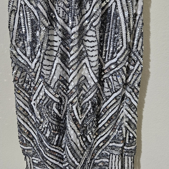 Parker Sequined Halter Top Mini Dress - Picture 11 of 15